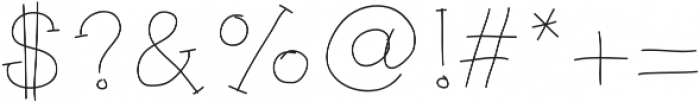 Aranza Serif Light ttf (300) Font OTHER CHARS