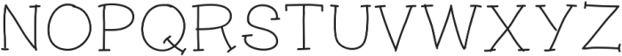 Aranza Serif ttf (400) Font UPPERCASE