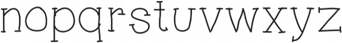Aranza Serif ttf (400) Font LOWERCASE