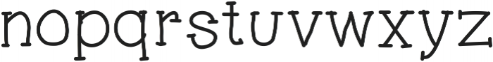 Aranza Serif ttf (700) Font LOWERCASE