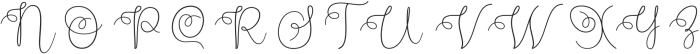 Arastla Script Regular otf (400) Font UPPERCASE