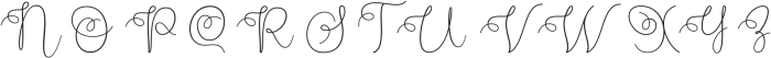 Arastla Script Regular ttf (400) Font UPPERCASE