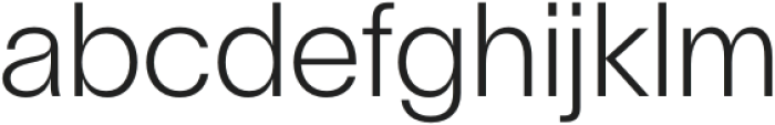 Aratigo ExtraLight otf (200) Font LOWERCASE