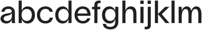 Aratigo Regular otf (400) Font LOWERCASE