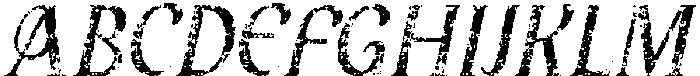 Arbane Stamp Italic otf (400) Font UPPERCASE