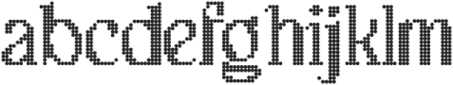 ArbaneDisco-Regular otf (400) Font LOWERCASE