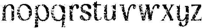 ArbaneStamp-Regular otf (400) Font LOWERCASE