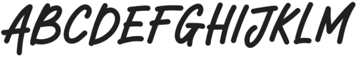 ArcTimeRegular otf (400) Font LOWERCASE