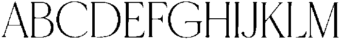 Arca Serif Alternate otf (400) Font UPPERCASE