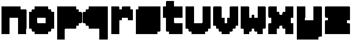 Arcade Blast Blue otf (400) Font LOWERCASE