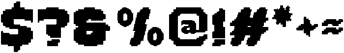 Arcade Byte otf (400) Font OTHER CHARS