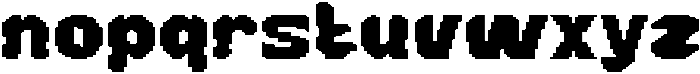 Arcade Byte otf (400) Font LOWERCASE