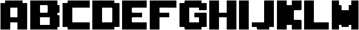 Arcade Regular otf (400) Font UPPERCASE