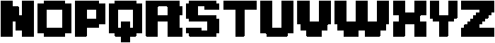 Arcade Regular otf (400) Font UPPERCASE