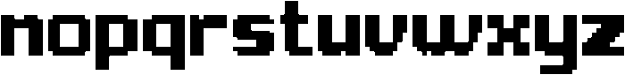 Arcade Regular otf (400) Font LOWERCASE