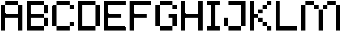 Arcade Regular otf (400) Font UPPERCASE