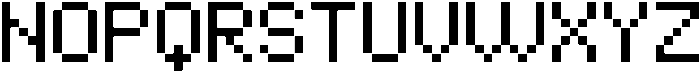 Arcade Regular otf (400) Font UPPERCASE