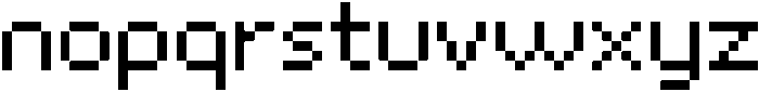 Arcade Regular otf (400) Font LOWERCASE
