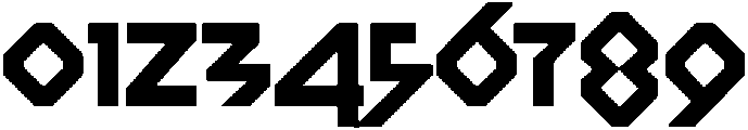 Arcade Shock Regular otf (400) Font OTHER CHARS