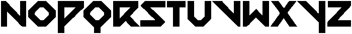 Arcade Shock Regular otf (400) Font UPPERCASE