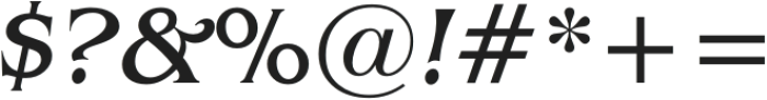 Arcadia font 8-06-24 Book Italic otf (400) Font OTHER CHARS