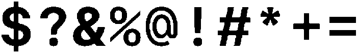 Arcadium Mono Bold ttf (700) Font OTHER CHARS
