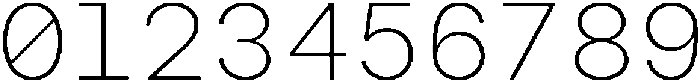 Arcadium Mono Light ttf (300) Font OTHER CHARS