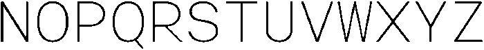 Arcadium Mono Light ttf (300) Font UPPERCASE