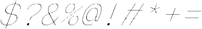 Arcadium Mono Ultralight Italic ttf (300) Font OTHER CHARS
