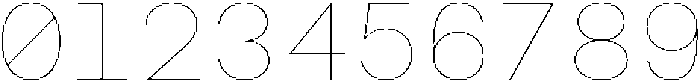 Arcadium Mono Ultralight ttf (300) Font OTHER CHARS