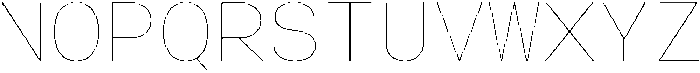 Arcadium Mono Ultralight ttf (300) Font UPPERCASE