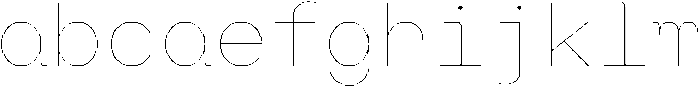 Arcadium Mono Ultralight ttf (300) FONT