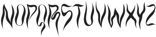 Arcane Witchy Regular otf (400) Font UPPERCASE