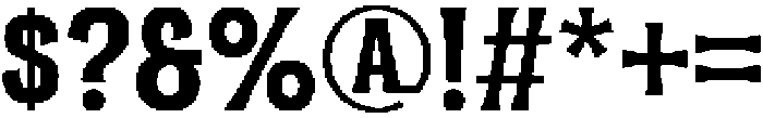 ArcaneGrove otf (400) Font OTHER CHARS