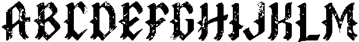 Arcanum Regular ttf (400) Font UPPERCASE