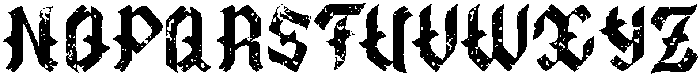 Arcanum Regular ttf (400) Font UPPERCASE