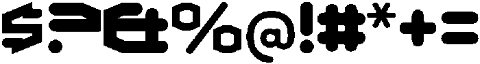 Arcbyte Regular otf (400) Font OTHER CHARS