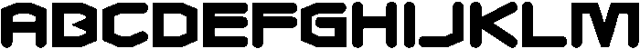 Arcbyte Regular otf (400) Font UPPERCASE