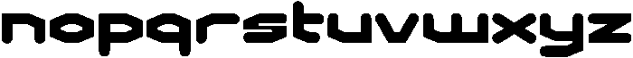 Arcbyte Regular otf (400) Font LOWERCASE