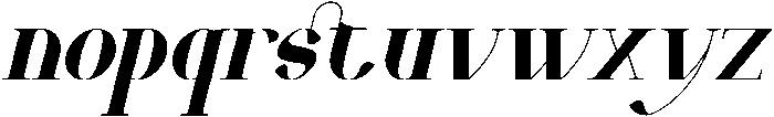 Arcelano Italic otf (400) Font LOWERCASE