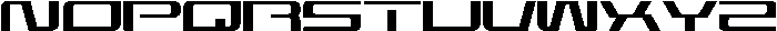 Arcend otf (400) Font LOWERCASE