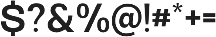 Archa Manic Semi Bold otf (600) Font OTHER CHARS