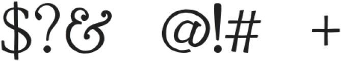 Archaeology Serif Font Regular otf (400) Font OTHER CHARS