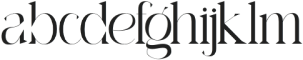 Archare-Regular otf (400) Font LOWERCASE