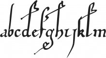 Archbishop otf (400) Font LOWERCASE