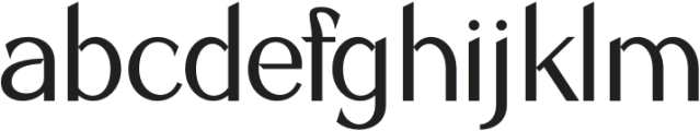 Archeras otf (400) Font LOWERCASE