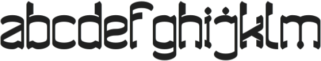 Archery Range Bold otf (700) Font LOWERCASE