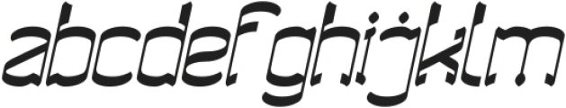 Archery Range Italic otf (400) Font LOWERCASE