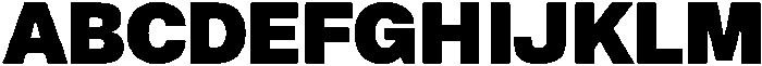 Archetica ExtraBlack otf (900) Font UPPERCASE