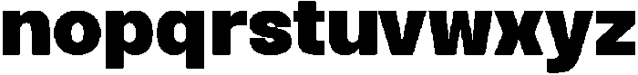 Archetica ExtraBlack otf (900) Font LOWERCASE